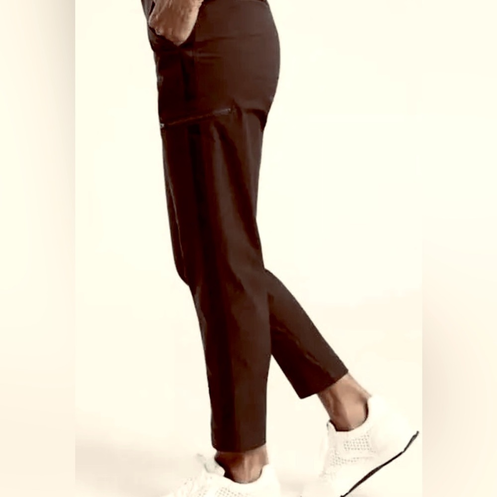 ATHLETA Wander hybrid pants in walnut brown
